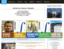Tablet Screenshot of jaffarali.org